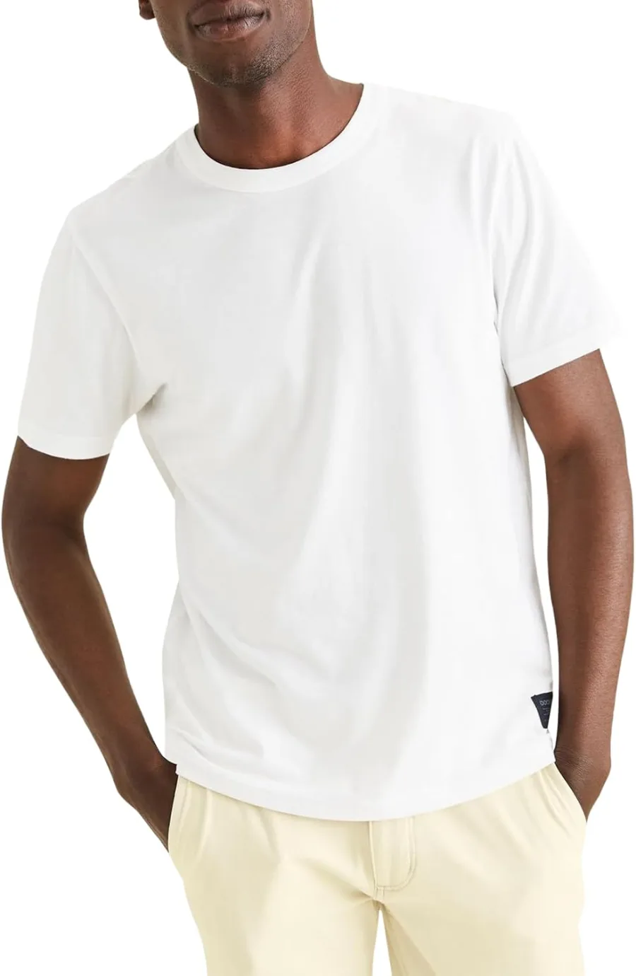 Camiseta Dockers Original Tee para hombre en color neutro